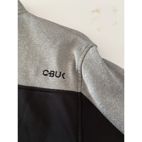 CBUK Cutter & Buck Pop Fly Full Zip Jacket sz M Black and Gray quality and style - Picture 4 of 9